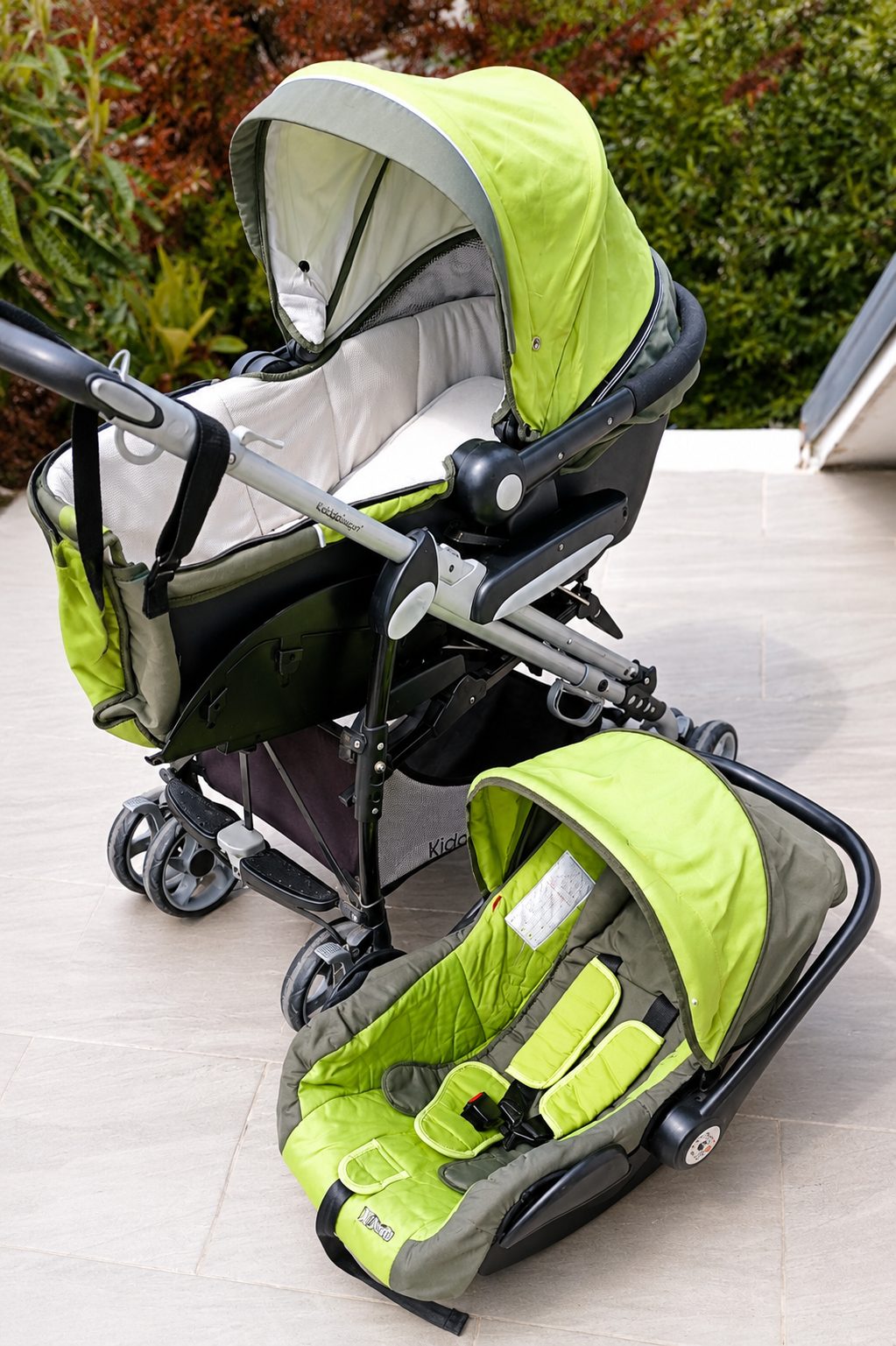 🌿 SUPER OFERTË – Karrocë bebe Kiddo 3 në 1 🌿 - 3