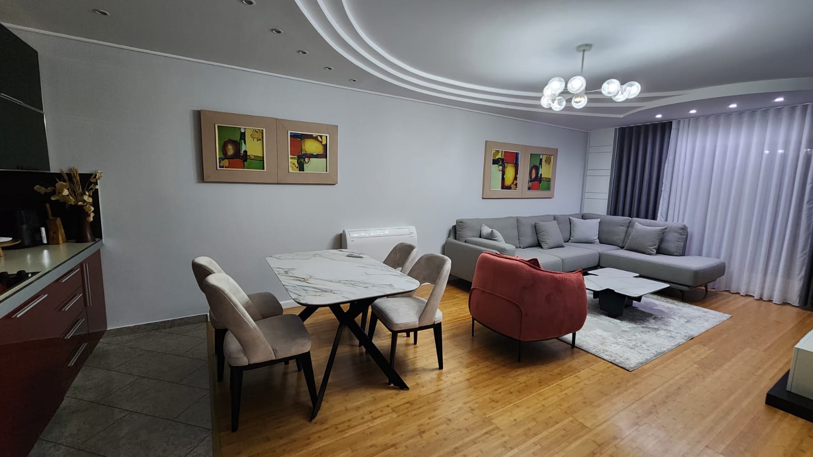 Jepet apartament 2+1+2 me qira – ngjitur me Ambasadën Amerikane ! - 1