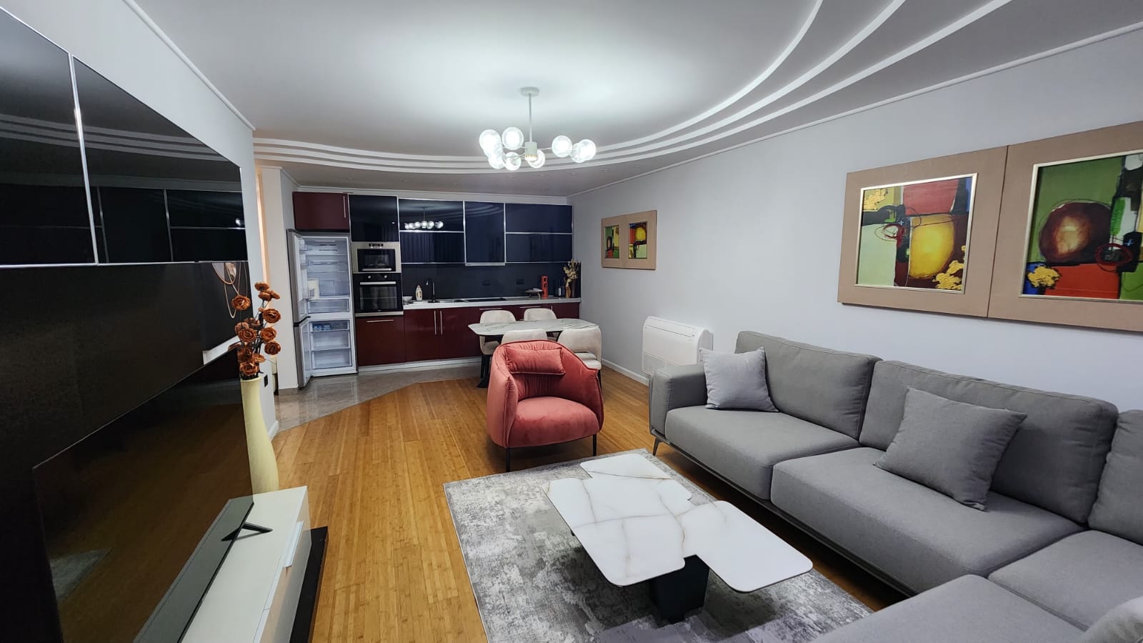 Jepet apartament 2+1+2 me qira – ngjitur me Ambasadën Amerikane ! - 2