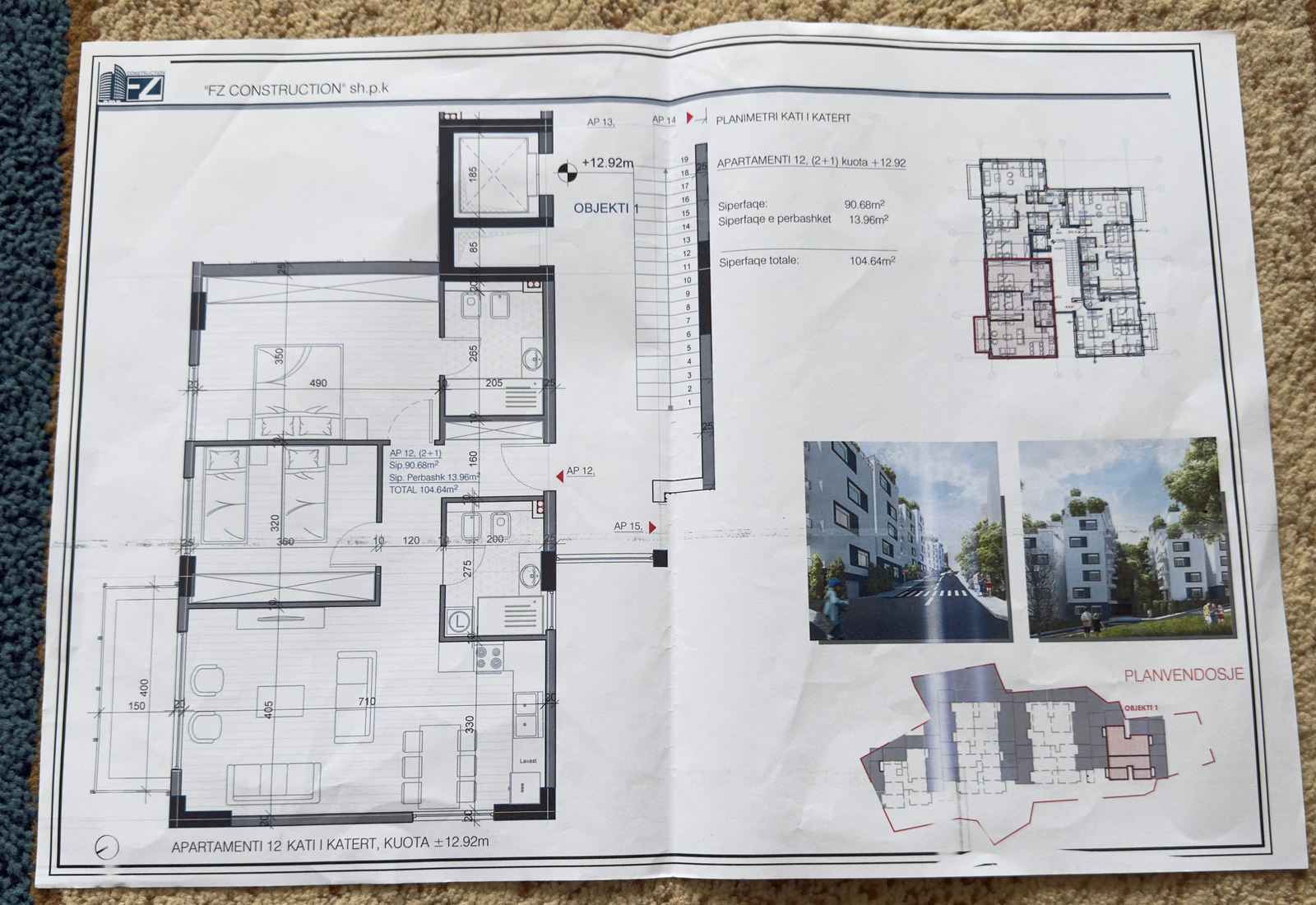 🏡✨ SHITET APARTAMENT MODERN 2+1+2 – KOMPLEKSI FZ, LIQENI I THATË, TIRANË ✨ - 10