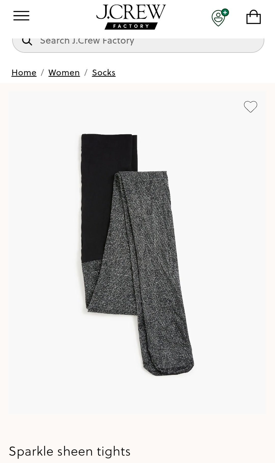 Geta J.CREW me shkëlqim metalik – Masa L - 2