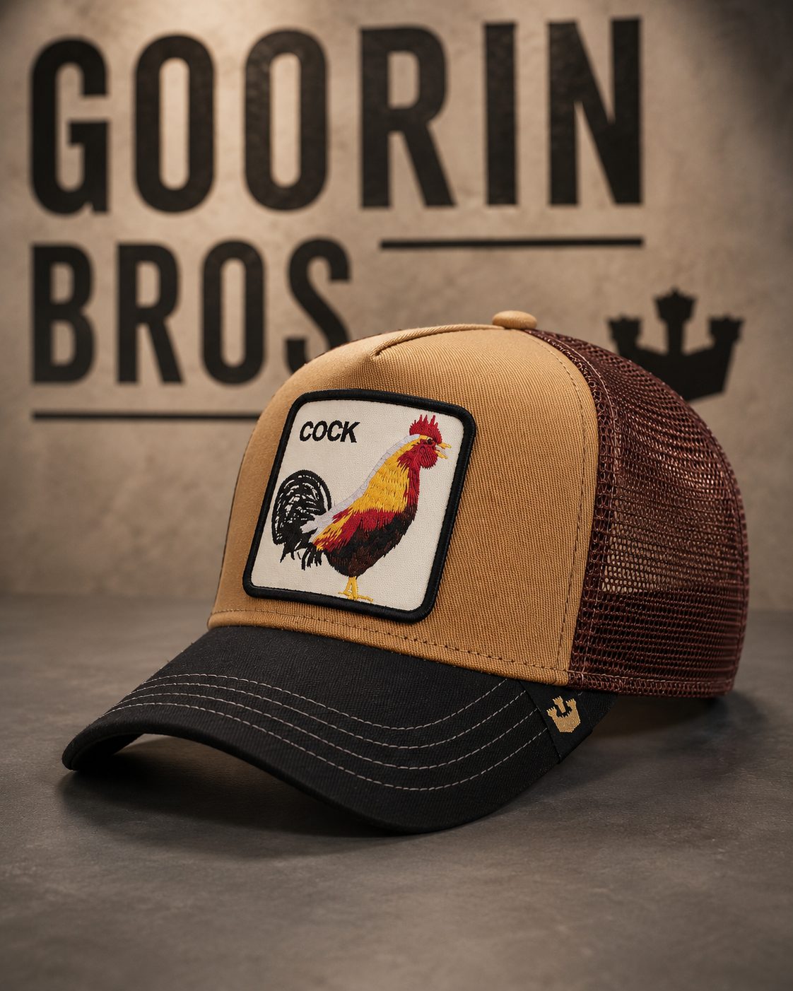 Kapele per meshkuj Goorin Bros “Cock” Trucker – One Size - 1