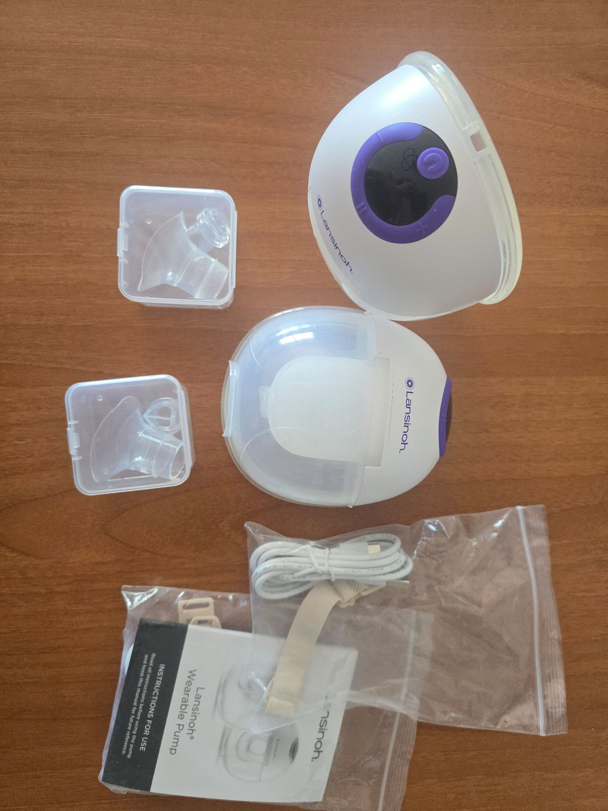 Pompë gjiri Lansinoh Double Wearable - 6