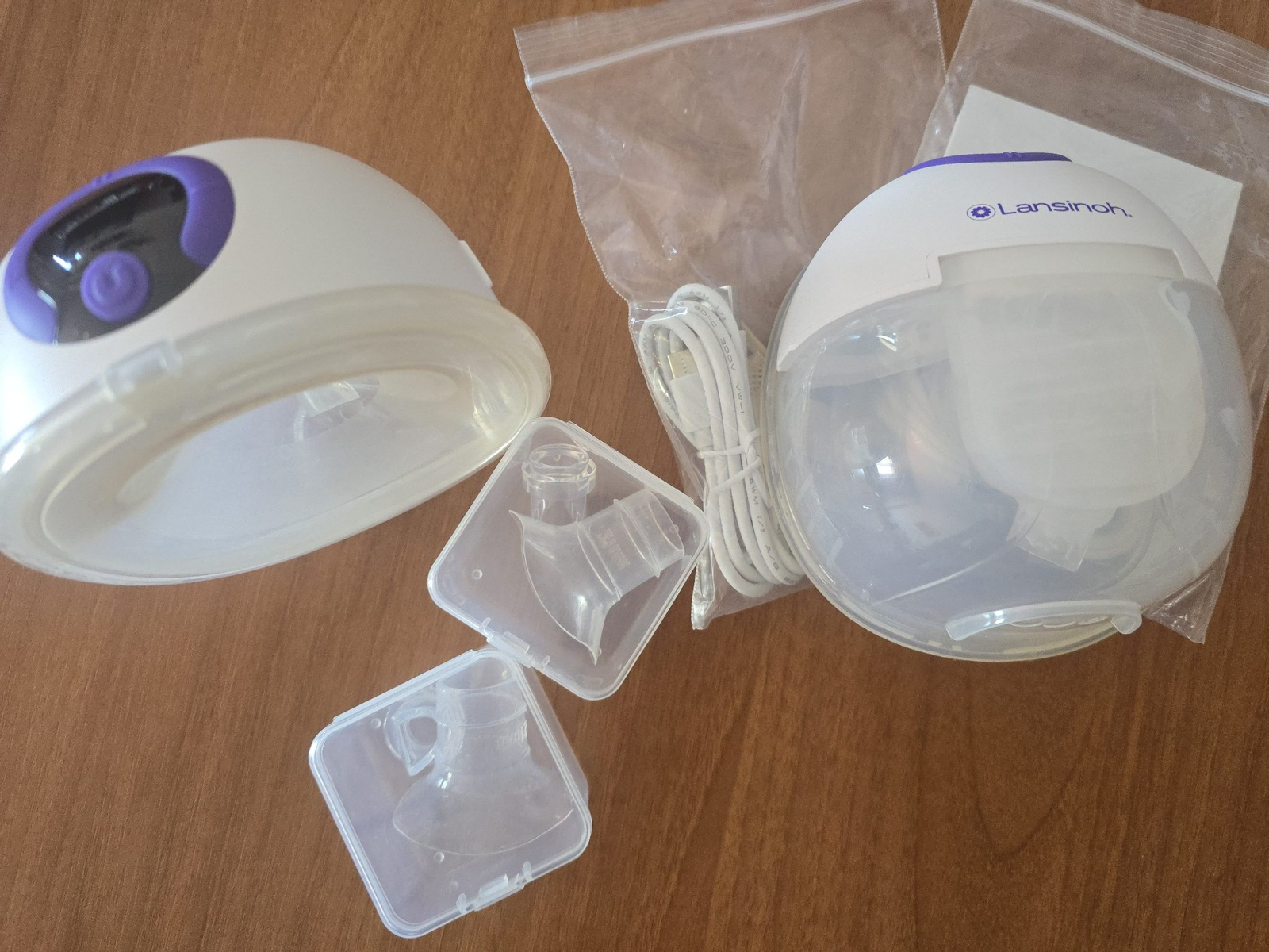 Pompë gjiri Lansinoh Double Wearable - 2