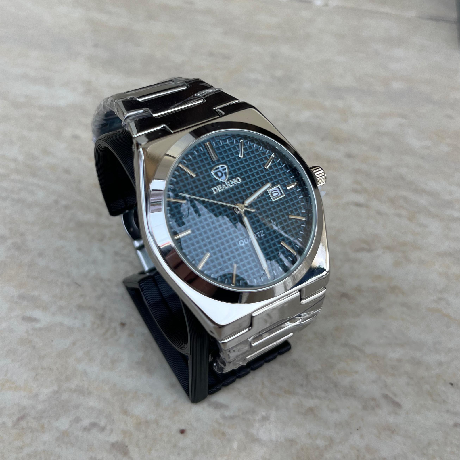 Orë elegante Quartz me datë – stil luksoz - 3