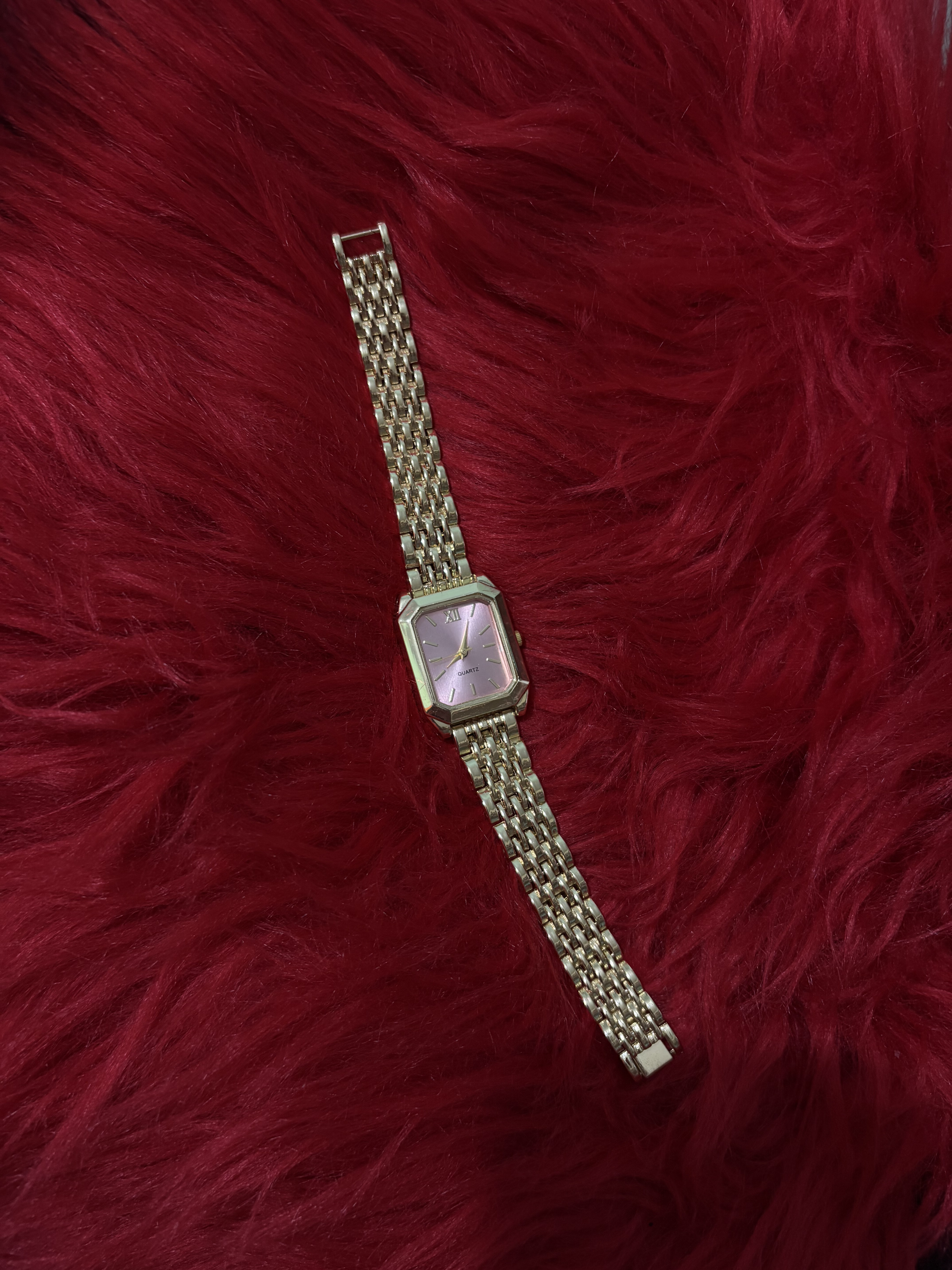 Orë ngjyre gold me fushe rose - 1