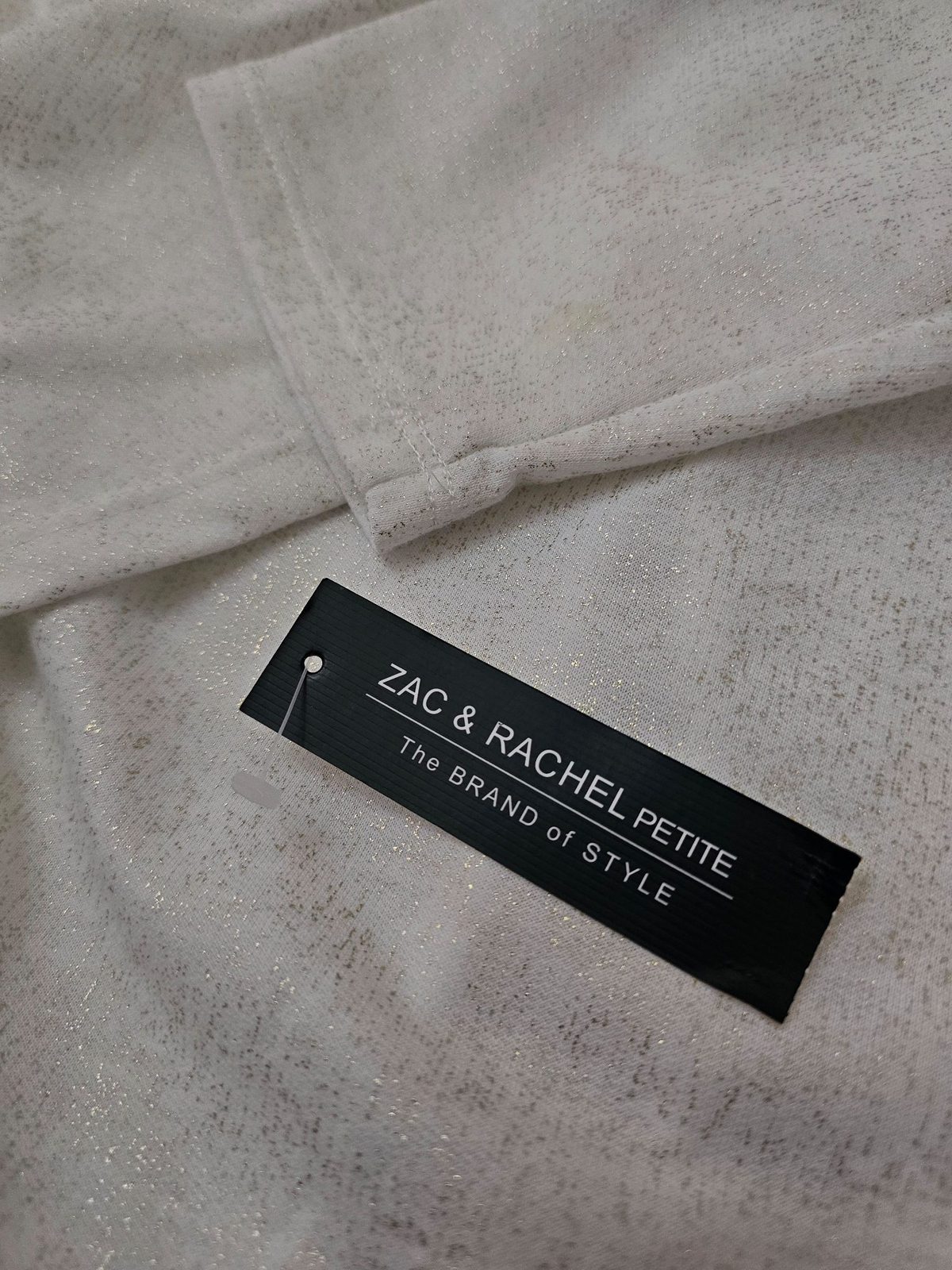 Bluzë ZAC & RACHEL PETITE – Ivory/Gold Foil | Masa L - 3
