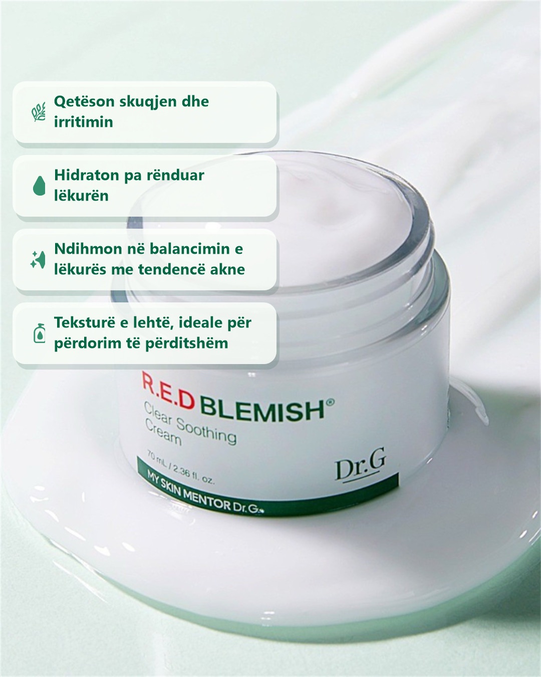 Dr.G R.E.D Blemish Soothing Cream - 2