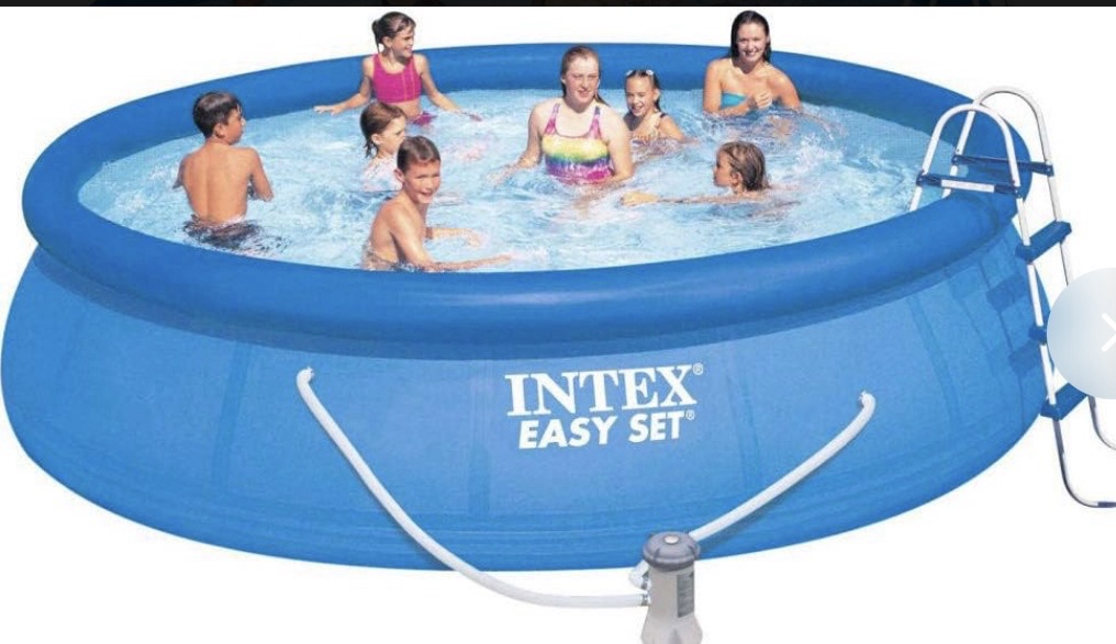 Intex Easy Set 4.6M – Pishinë Familjare për Oborr - 1