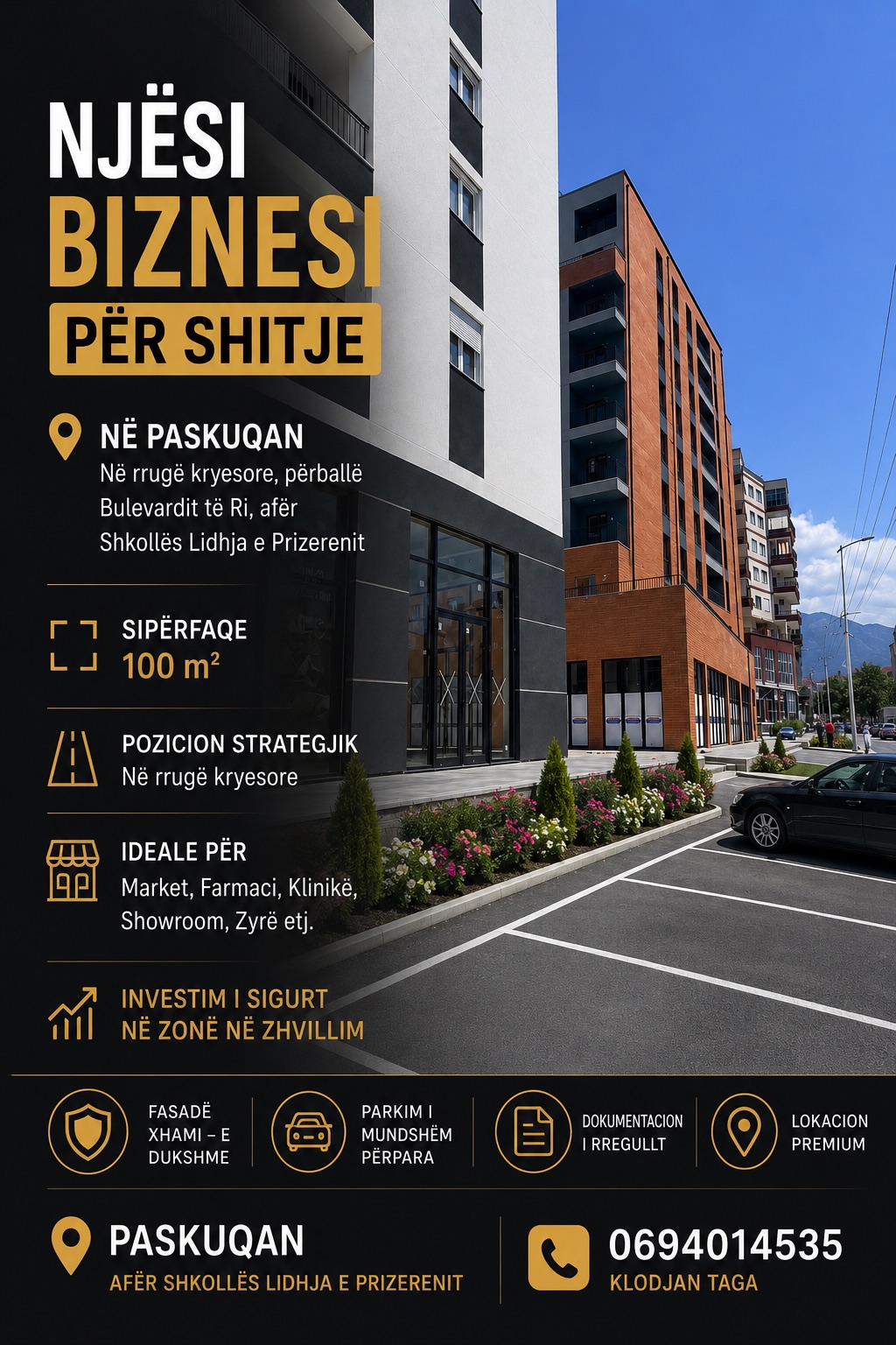 🏢✨ NJËSI BIZNESI PËR SHITJE NË PASKUQAN ✨🏢 - 1