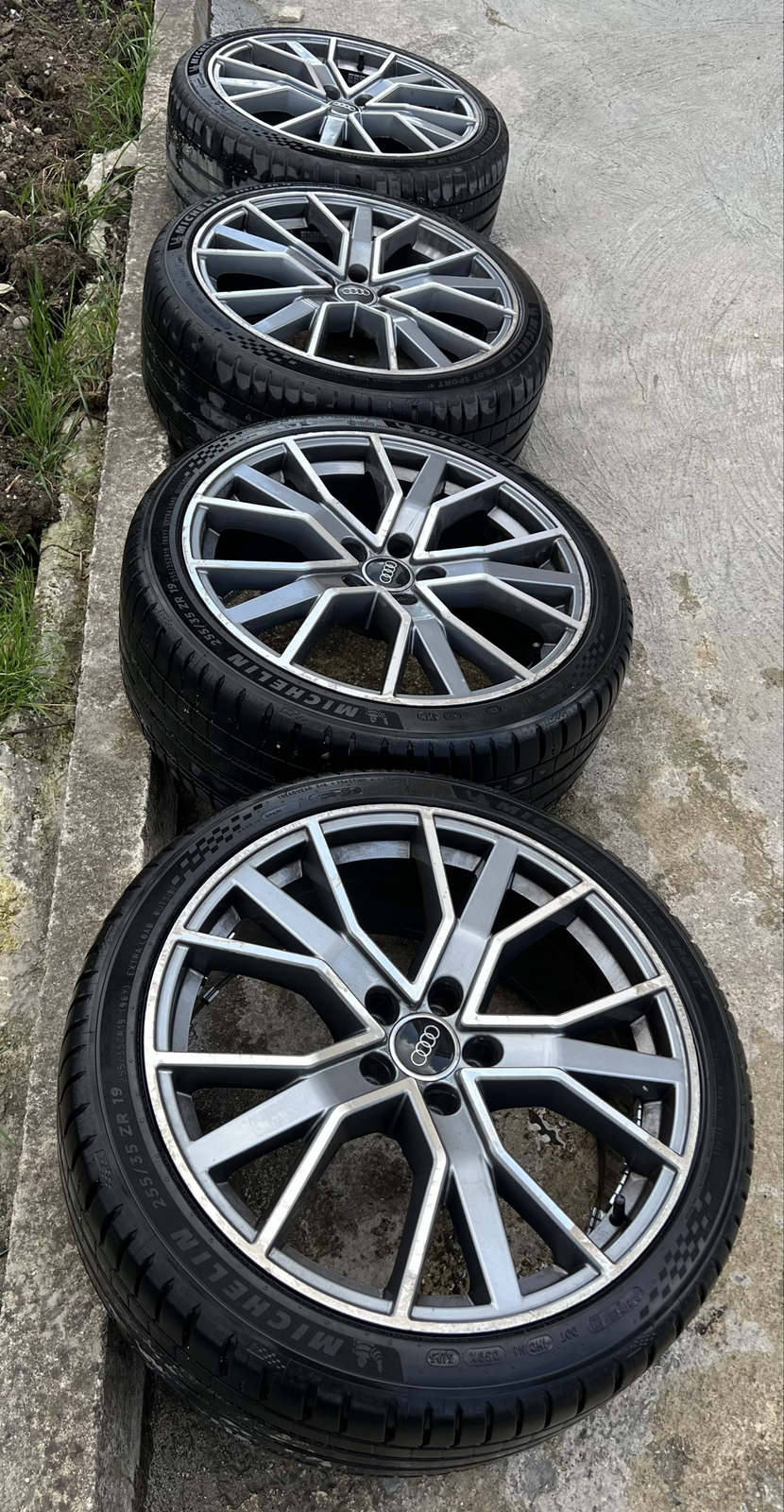 Shiten disqe R19 VW AUDI + goma Michelin pilot sport 5 te reja - 3