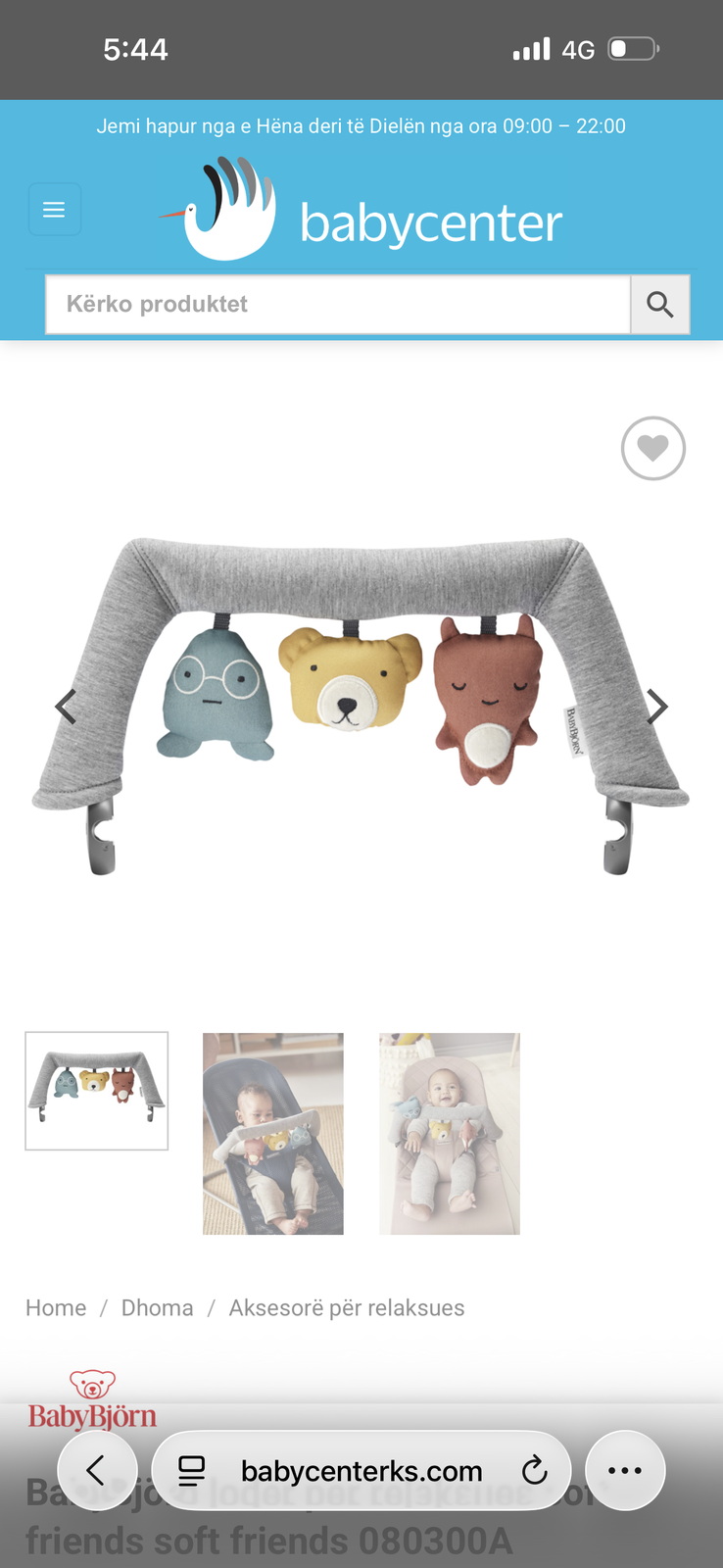 Luhatese baby bjorn + loder relaksuese - 2