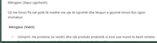 Dieta ushqimore te shendetshme per dobesim