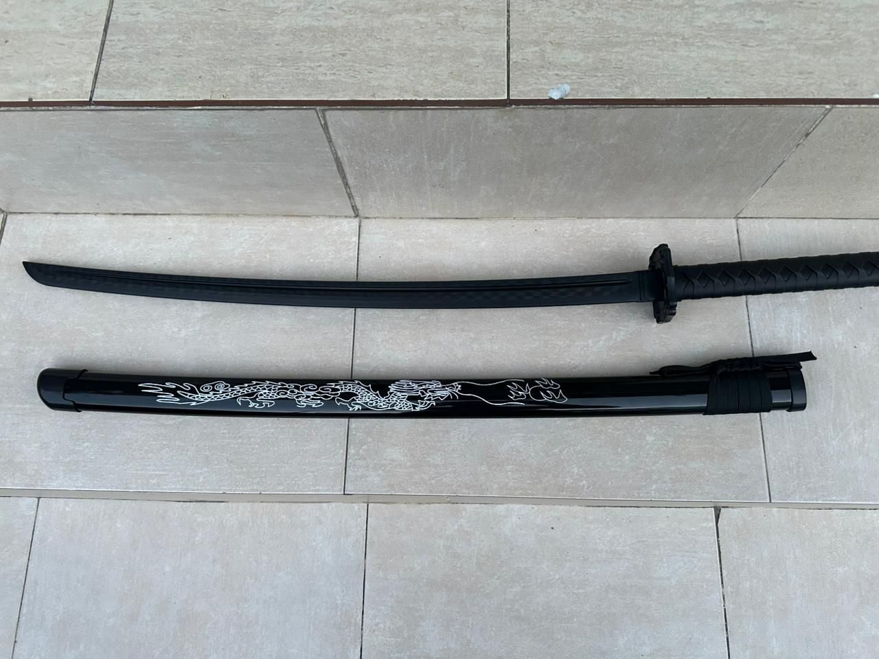 ⚔️ Shpatë Katana 100cm – Dekor / Cosplay(Plastike) - 2