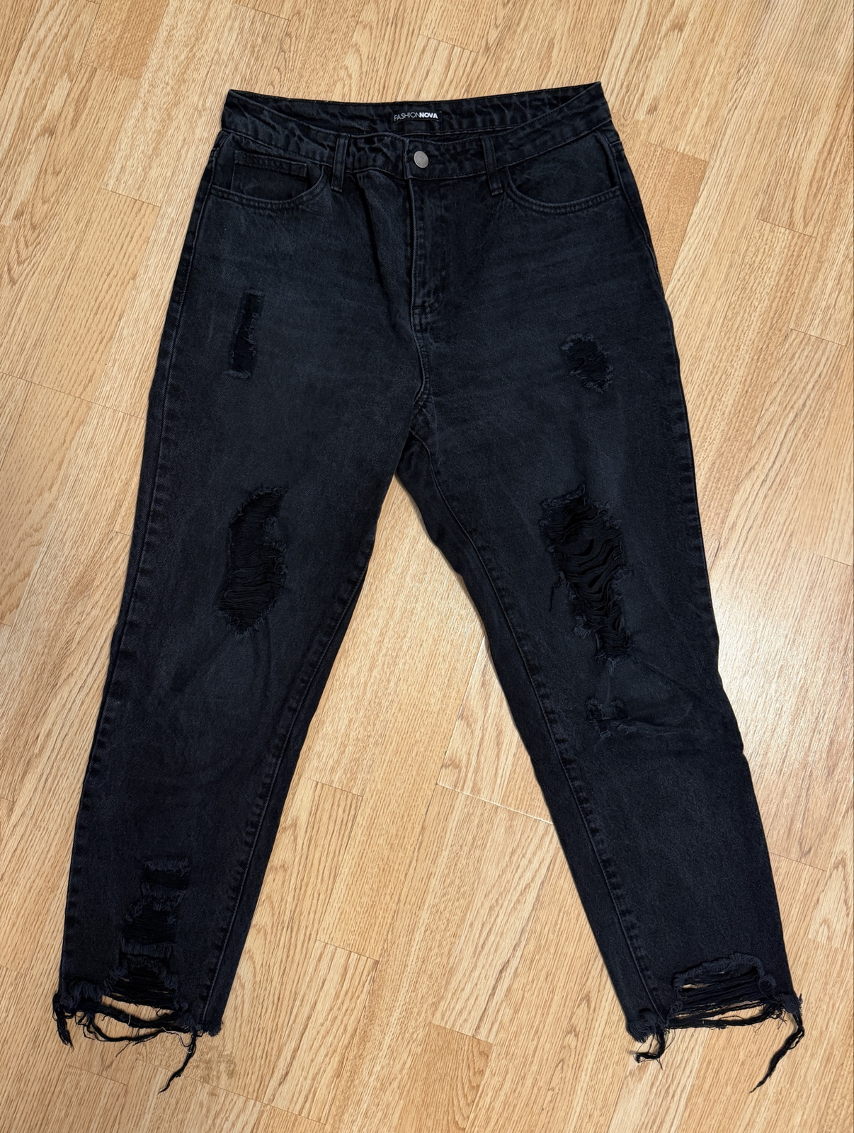 Distressed Fashion Nova Jeans