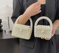 Çantë Dore Elegante me Perlë – Elegancë dhe Stil Unik - 2