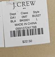 Geta J.CREW me shkëlqim metalik – Masa L - 4