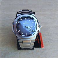 ⌚ Ore Luksoze Business Premium – Stainless Steel Blue Dial - 1