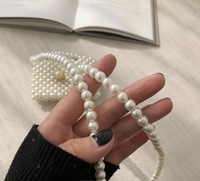 Çantë me Perla "Minimalist Luxe" – Aksesori i Vi - 2