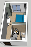 🔥 SUPER OKAZION NË GOLEM 🔥    🌊 Vetëm 2 minuta nga deti!    Shitet garsoniere në Golem – perfekte për investim 💸👇    📐 26.52m²   🏢 Kati 1 (shumë praktik dhe i kërkuar)   📍 Zonë TOP pranë Hotel - 3