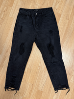 Distressed Fashion Nova Jeans - 1