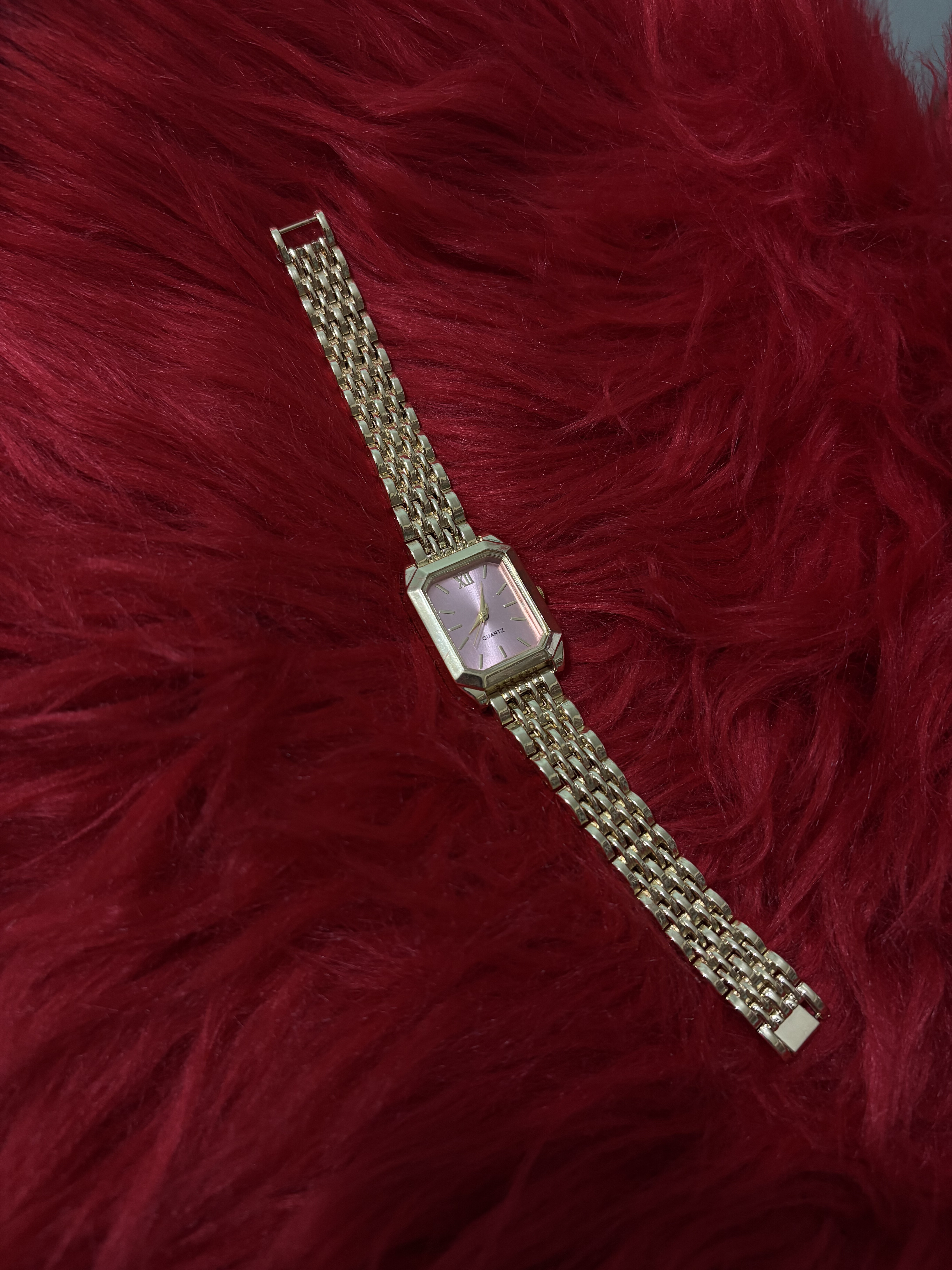 Orë ngjyre gold me fushe rose - 3